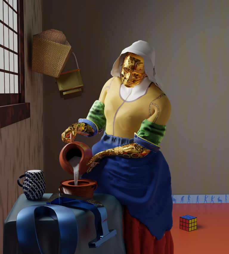 autre illustrations sur le logiciel blender:
"the botmilmaid"